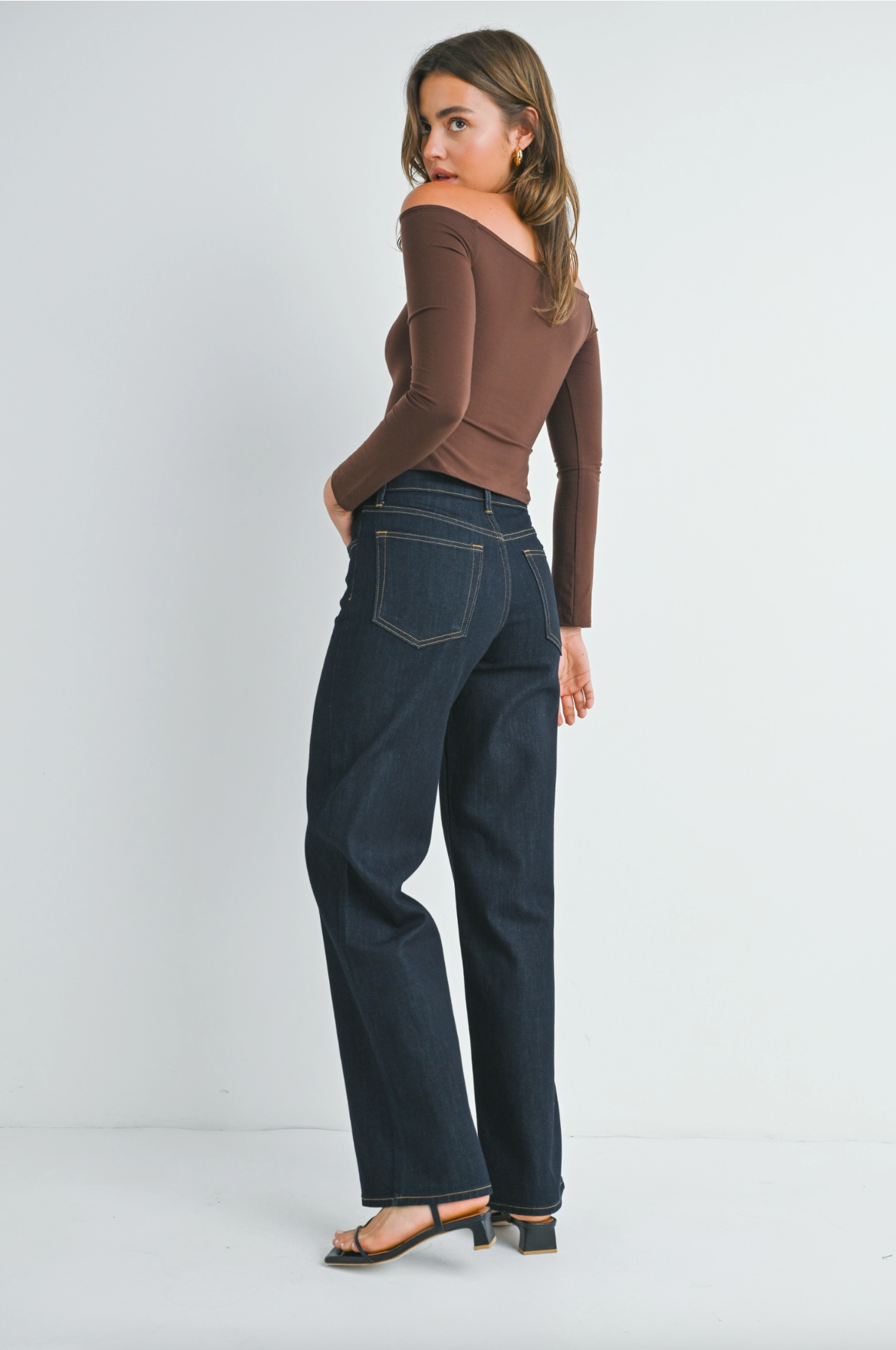 Classic Relaxed Wide Leg - Super Dark - BP453J