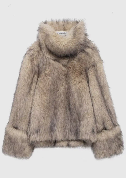 Faux Fur Coat