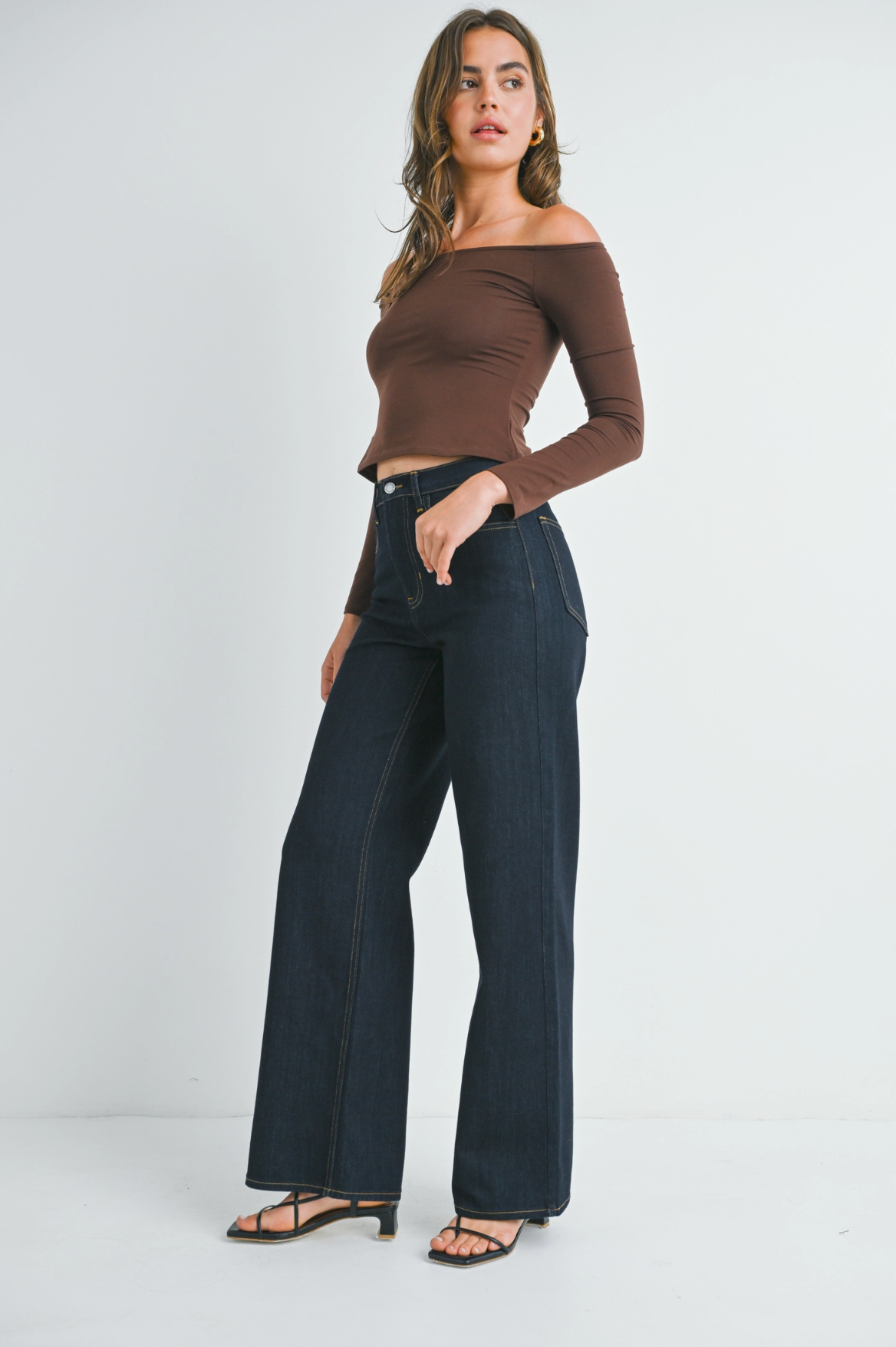 Classic Relaxed Wide Leg - Super Dark - BP453J